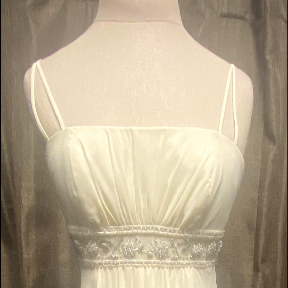 Long wedding dress